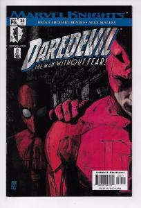 Daredevil #35 (415) - Bendis / Maleev / Spider-Man (Marvel, 2002) - NM