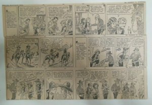 (306) Young Buffalo Bill Dailies by Harry O'Neil from 1933 Size: 3 x 12 inches