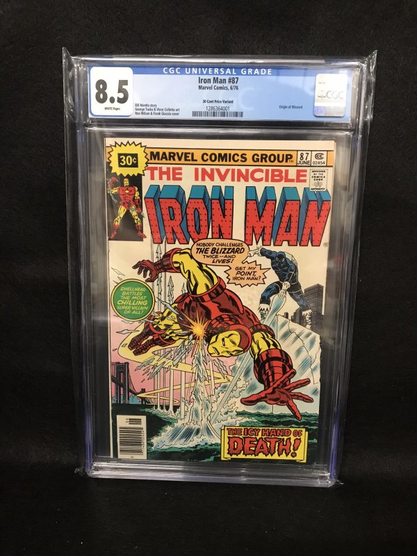 Iron Man #87 (Marvel, 1976) CGC 8.5