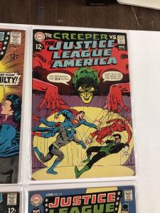 Justice League Of America 63 64 65 66 68 69 70 71 72 Vf/nm Dc Silver Age