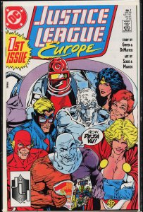 Justice League Europe #1 (1989) Justice League [Key Issue]