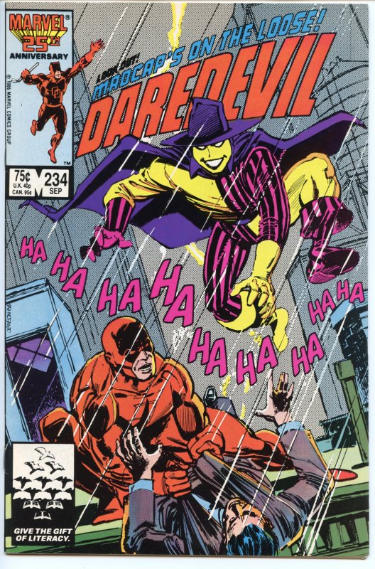 Daredevil (1964) #231-240 - Miller’s “Born Again” ends - Marvel - 1986-7