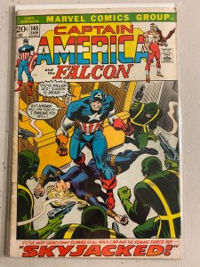 Captain America #145 Femme Force appearance 4.0 (1972)