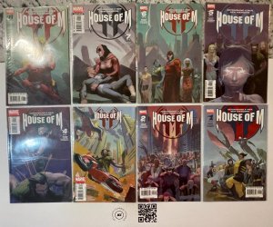 House Of M Complete Marvel Comics Series # 1 2 3 4 5 6 7 8 NM X-Men Hulk 10 J897
