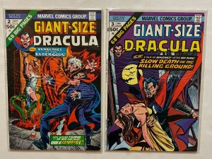 *Giant Size Dracula (1974) #2NM-, 3NM-