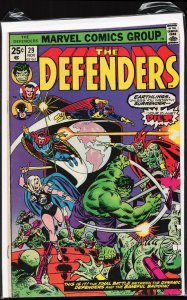The Defenders #29 (1975) The Defenders