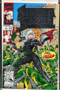 Silver Sable and the Wild Pack #1 Direct Edition (1992) Silver Sable