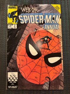 Web of Spider-Man Annual #2 Direct Edition (1986)