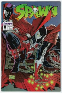 Spawn # 8 Image Comics First Print NM- 1992