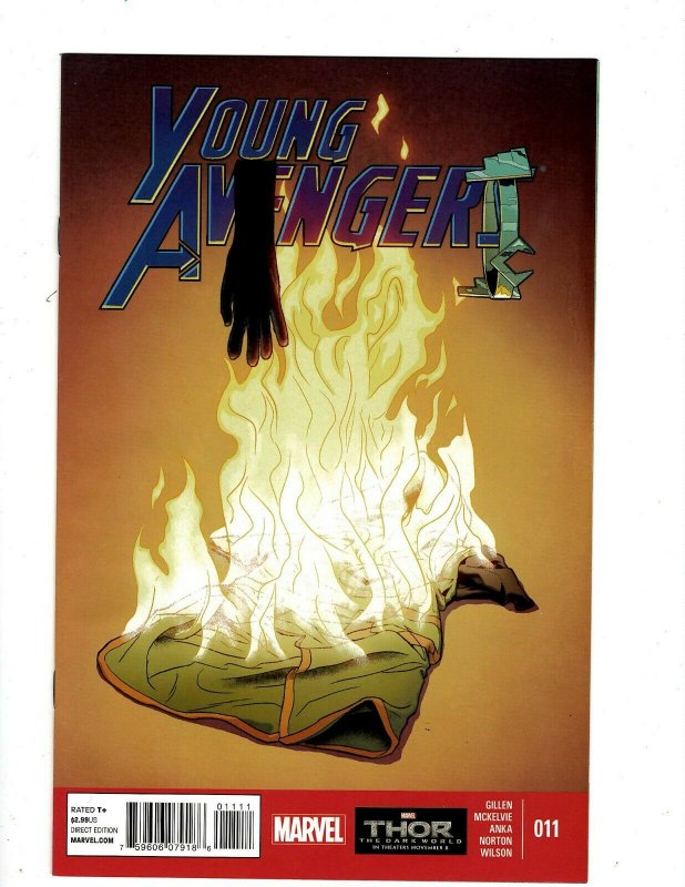 Lot Of 12 Young Avengers Marvel Comic Books # 1 2 3 4 5 6 7 8 9 10 11 12 HR8