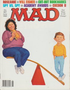 MAD MAGAZINE #287 - HUMOR COMIC MAGAZINE