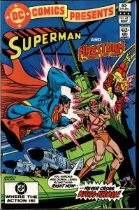 DC Comics Presents #45 (1982) Firestorm