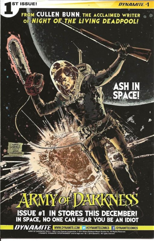 Army of Darkness: Ash Gets Hitched #3 (2014) - NM +