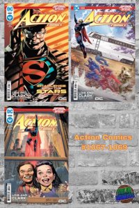 Action Comics #1067-1069 Lot - Dc Comics