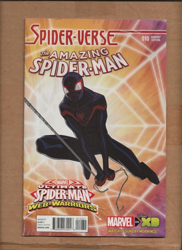 AMAZING SPIDER-MAN #10 MILES MORALES ULTIMATE VARIANT 1ST APPEARANCE SPIDER-PUNK 