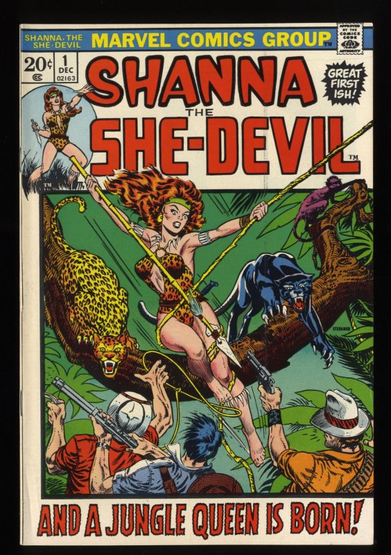 Shanna the She-Devil (1972) #1 VF 8.0