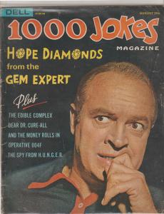 BOB HOPE -1000 JOKES MAGAZINE  #122 - 1967 - DELL - ADULT HUMOR