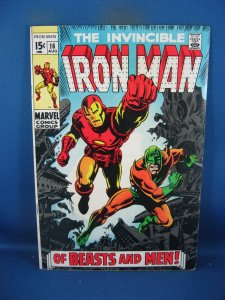 IRON MAN 16  F+  1969 MARVEL