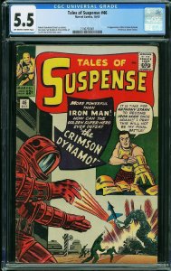 Tales of Suspense #46 (1963) CGC 5.5 First app. Crimson Dynamo!  [SBD-01]
