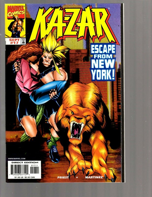 11 Marvel Comics Ka-Zar #16 17 18 19 20 Killraven #1 2 3 4 5 6 Barbarian GK34