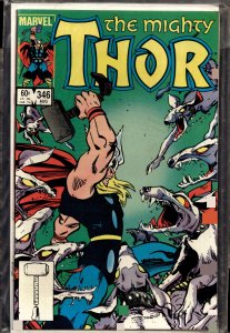 Thor #346 Direct Edition (1984) Thor