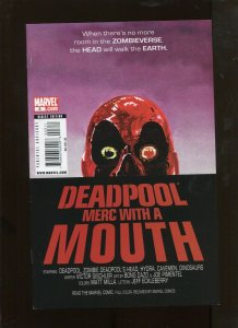 DEADPOOL MERC WITH A MOUTH 3 (9.0) DAWN OF THE DEAD MOVIE POSTER HOMAGE