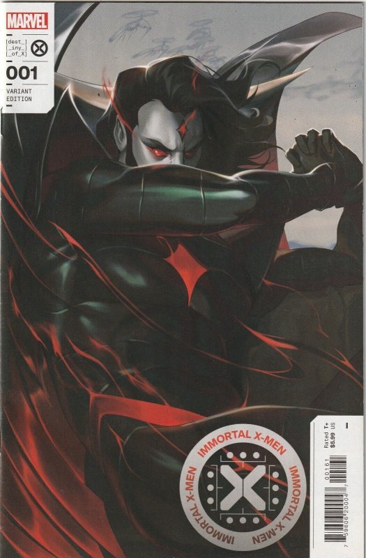 Immortal X-Men # 1 Oscar Vega Variant Cover NM Marvel 2022 [Q3]