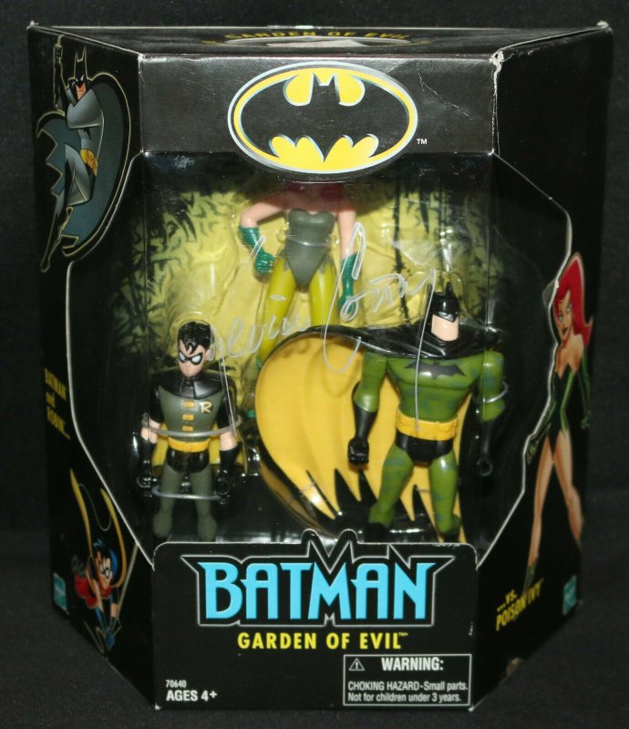 Batman Animated Series Garden of Evil Poison Ivy Figure 2002 Signed Kevin Conroy 