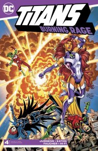 Titans Burning Rage (2019) #4 NM Dan Jurgens Cover