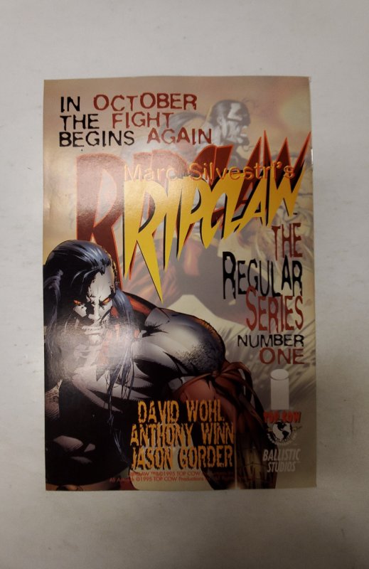 Velocity #1 (1995) NM Image Comic Book J725