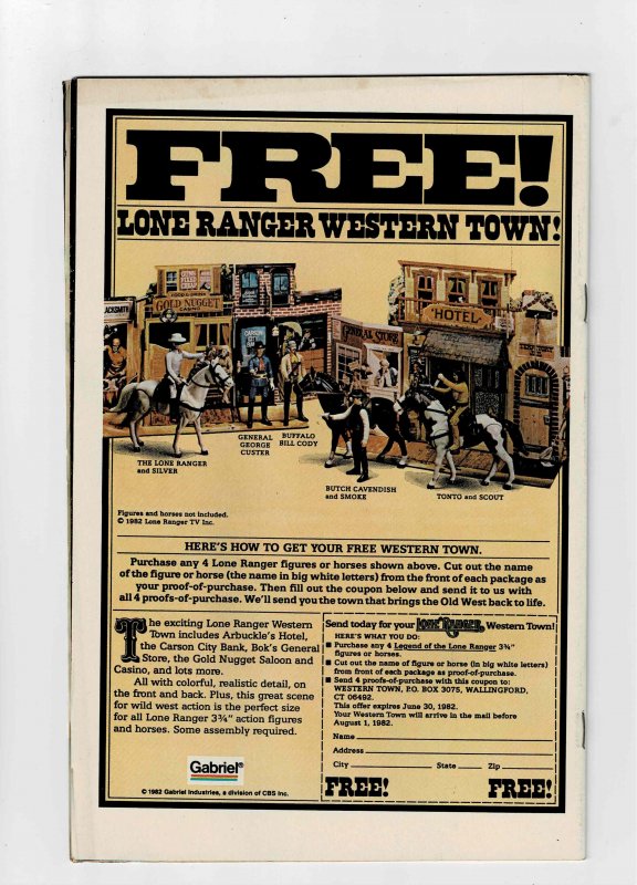 Iron Man #157 (1982)  Another Fat Mouse Almost Free NS comic. (e)