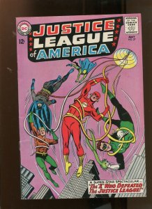 JUSTICE LEAGUE OF AMERICA #27 (7.5) BOTTOM STAPLE POP-1964