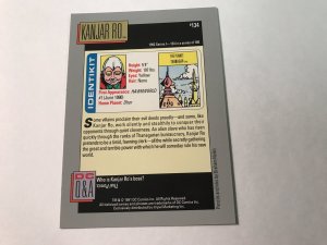 KANJAR RO #134 card : DC IMPEL Series 1 1991 NM/M, Hawkman villain