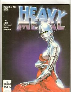 6 Heavy Metal Mags November December 1980 January February March April 1981 FM9