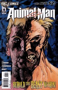ANIMAL MAN (2011) #4 VF/NM (9.0) THE NEW 52