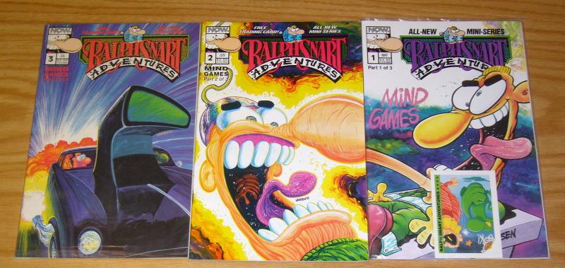 Ralph Snart Adventures vol. 4 #1-3 VF/NM complete series marc hansen mind games