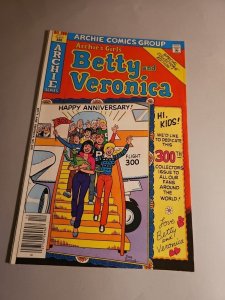 1980 Archie's Girls BETTY AND VERONICA 300 VF