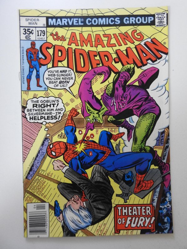 The Amazing Spider-Man #179 (1978) VG+ Condition! tape pull back cover