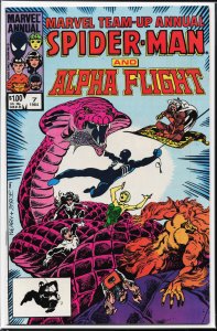 Marvel Team-Up Annual #7 Direct Edition (1984) Alpha Flight