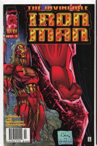 Iron Man #4 Newsstand Edition (1997) Iron Man