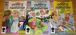 Muppets Take Manhattan #1-3 VF/NM complete series marvel comics star 1984 2