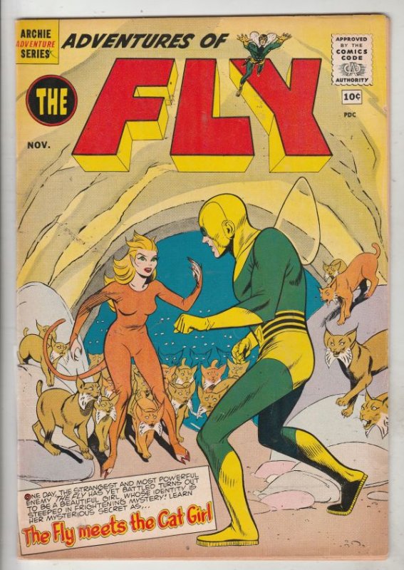 Adventures of the Fly #9 (Nov-60) VG Affordable-Grade The Fly, Fly-Girl