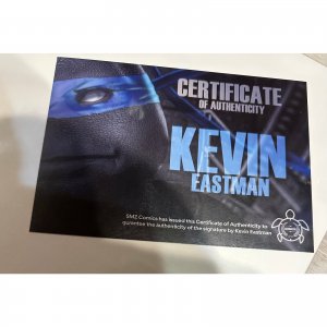 TMNT 11x17 Art Print Signed by Kevin Eastman - Leonardo