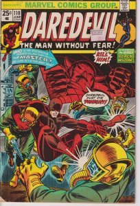 Marvel Comics! Daredevil! Issue #110! 