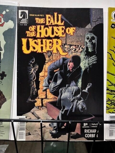 RICHARD CORBEN EDGAR ALLEN POE Lot 6 diff VF/VF+ Dark Horse & Max House of Usher