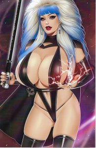 Totally Rad Wars 4 Mya Terak Black Lightsaber Virgin Variant Cover !!! NM