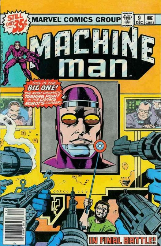 Machine Man #9 FN; Marvel | save on shipping - details inside