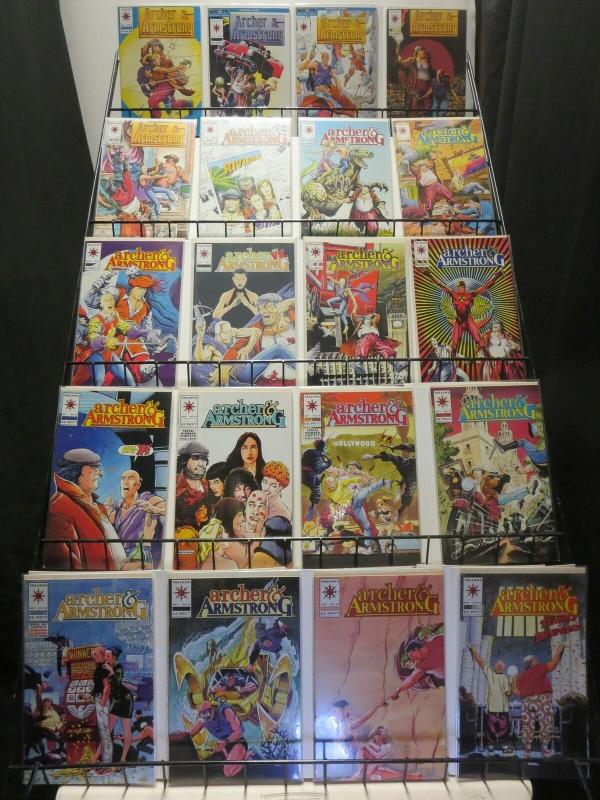 ARCHER & ARMSTRONG (1992 VALIANT) 0-26  COMPLETE BWSmih