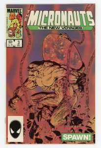 Micronauts: The New Voyages #3 (1984 v2) NM