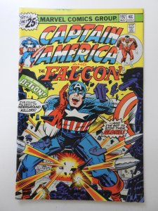 Captain America #197 (1976) MVS Intact! Sharp VF- Condition!